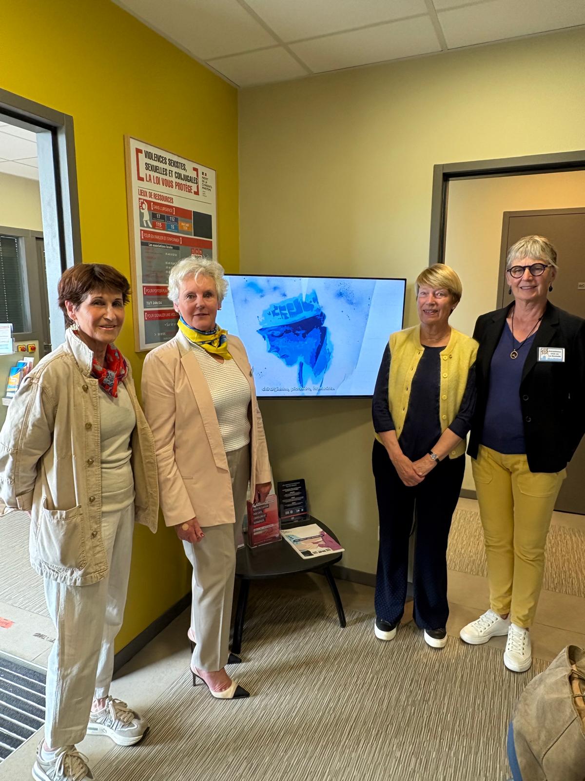 Soroptimist International engagé dans la lutte contre les violences faites aux femmes